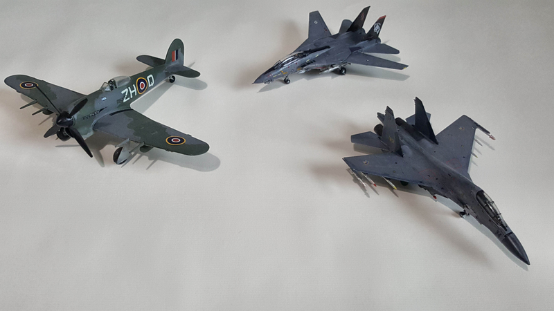 Illustration for article titled Anyone else into building scale model aircraft?